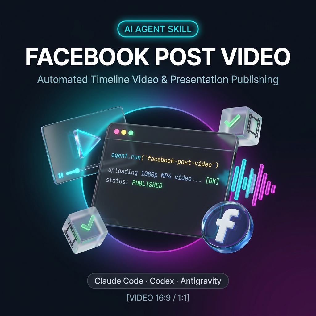Facebook Post Video Skill
